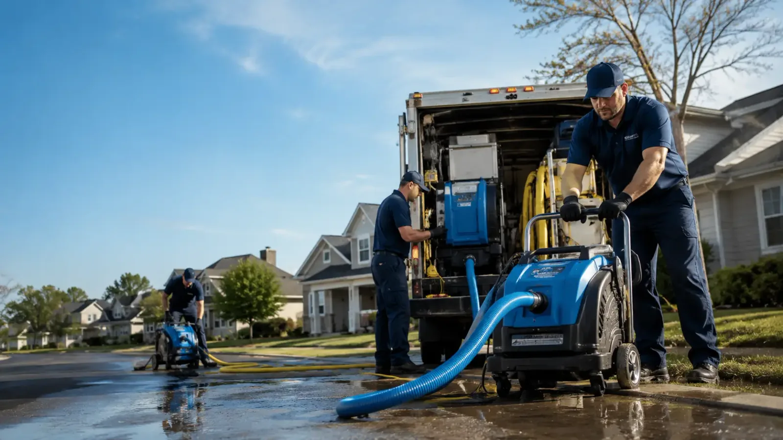 Flood Damage Cleanup in Desert Center, CA